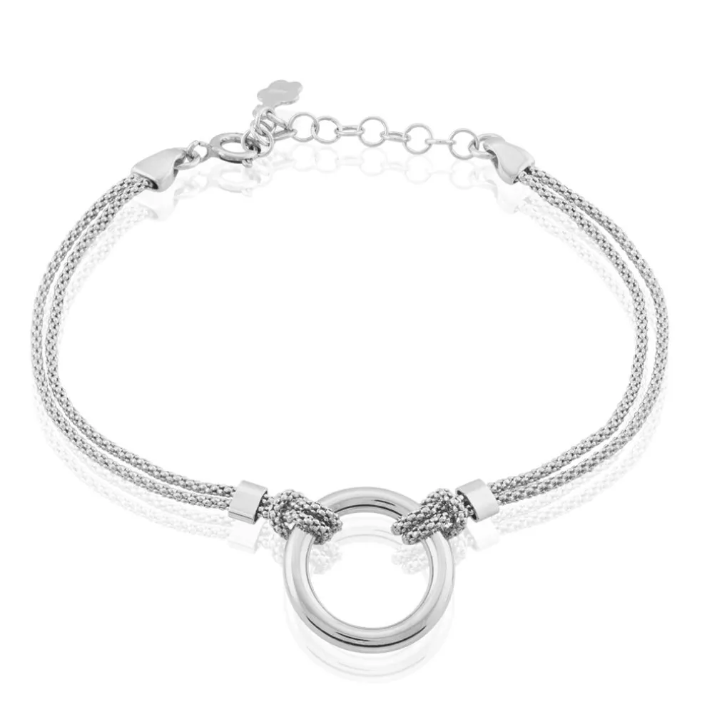 Bracelet Magda Argent Blanc