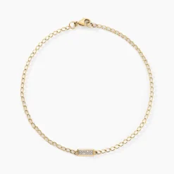 Bracelet Mahe Or Jaune Diamant