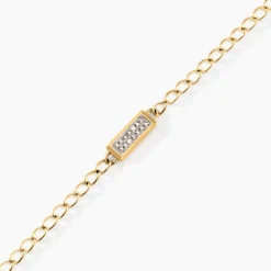 Bracelet Mahe Or Jaune Diamant