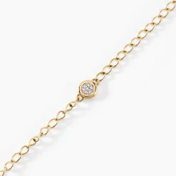 Bracelet Mahe Or Jaune Diamant
