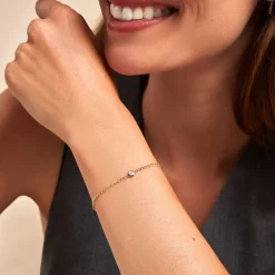 Bracelet Mahe Or Jaune Diamant