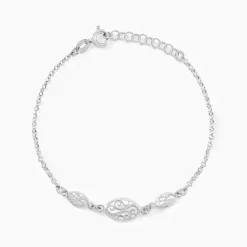 Bracelet Mahee Argent Blanc