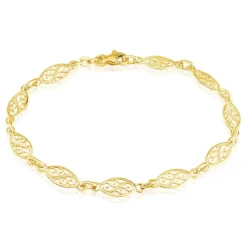 Bracelet Maille Acanty Or Jaune