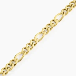 Bracelet Maille Acier Doré Virgil