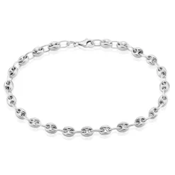 Bracelet Maille Argent Carrus