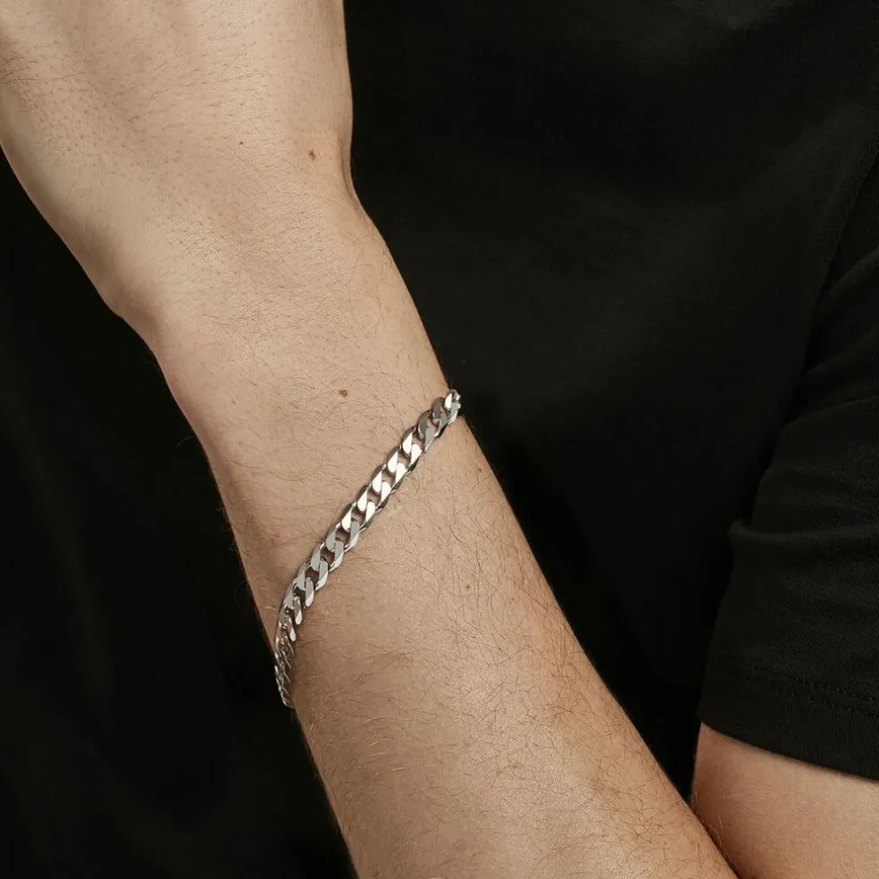 Bracelet Maille Argent Casper