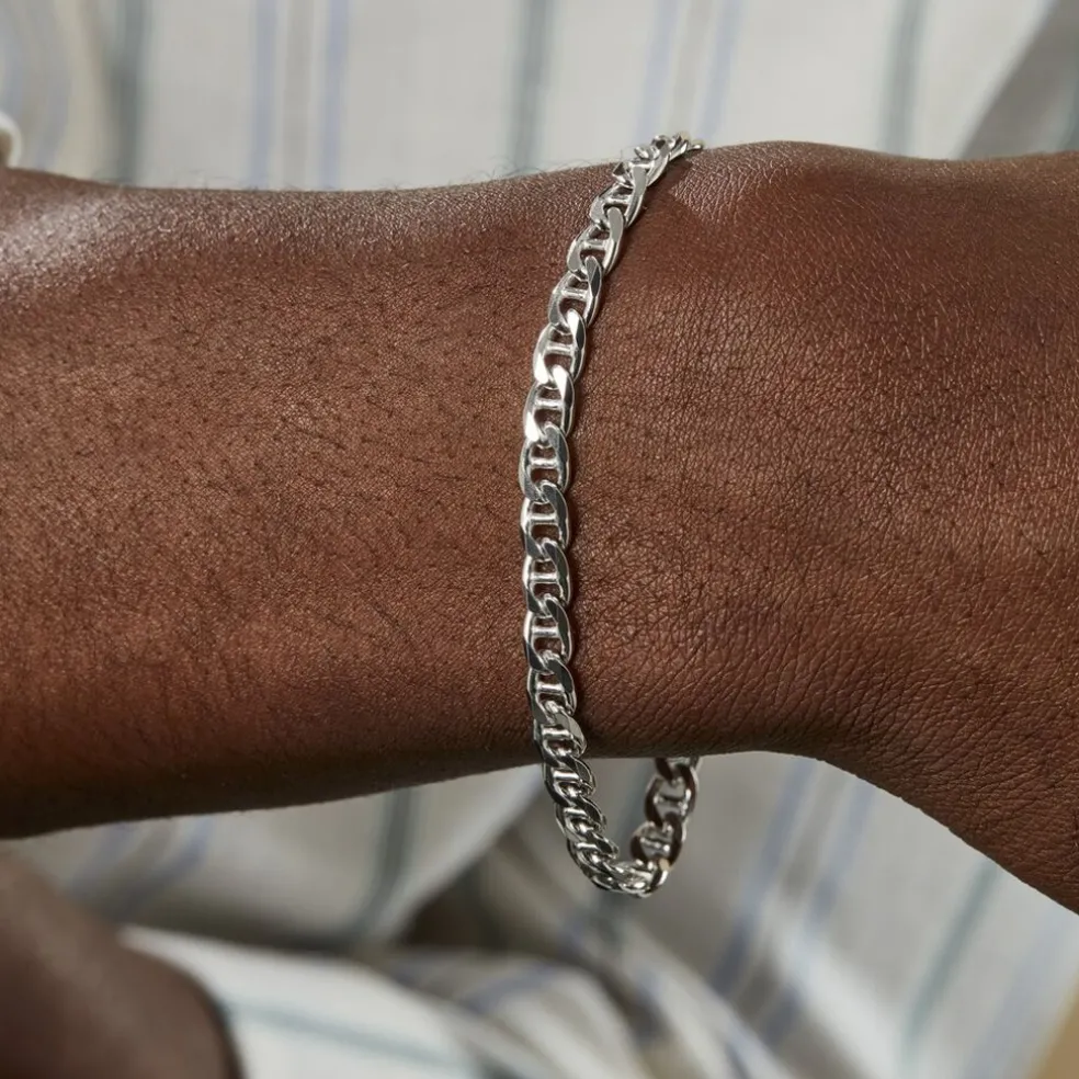 Bracelet Maille Argent Piato