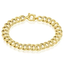 Bracelet Maille Jocky Or Jaune