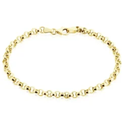 Bracelet Maille Or Jaune Jodie