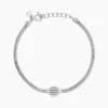 Bracelet Makana Argent Blanc