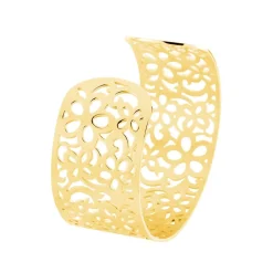 Bracelet Manchette Brenda Acier Jaune
