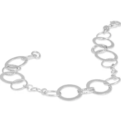 Bracelet Margueritteae Argent Blanc