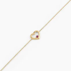 Bracelet Martella Or Jaune Rubis