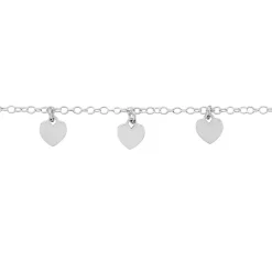 Bracelet Maryline Argent Blanc