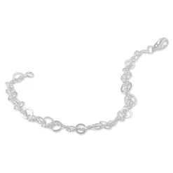 Bracelet Mayan Argent Blanc