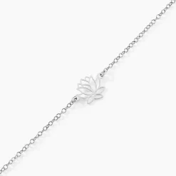 Bracelet Maylie Argent Blanc