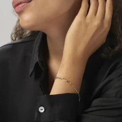 Bracelet Mayson Or Jaune Maille Cheval