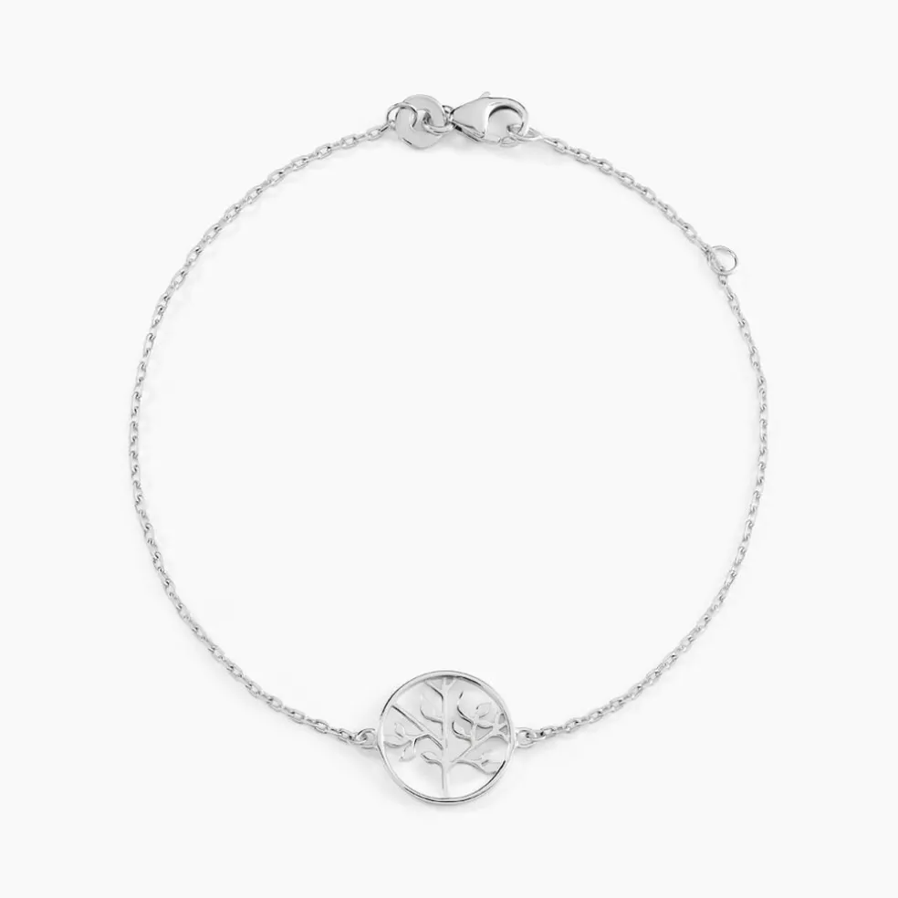 Bracelet Mely Argent Blanc