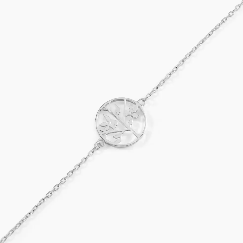 Bracelet Mely Argent Blanc
