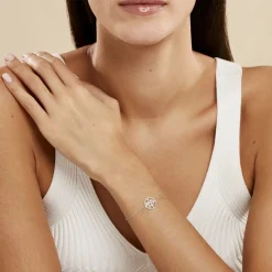 Bracelet Mely Argent Blanc