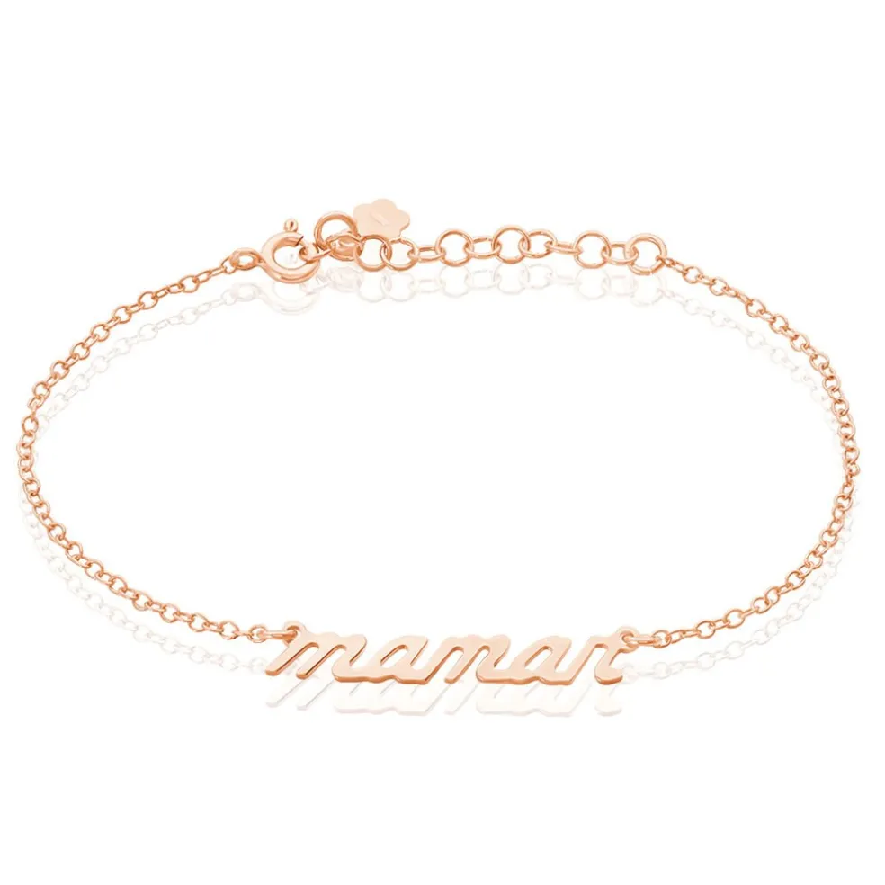 Bracelet Mendi Argent Rose