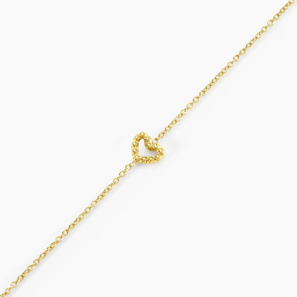 Bracelet Menel Argent Doré