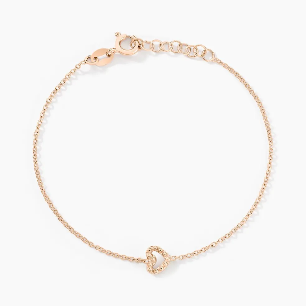 Bracelet Menel Argent Rose