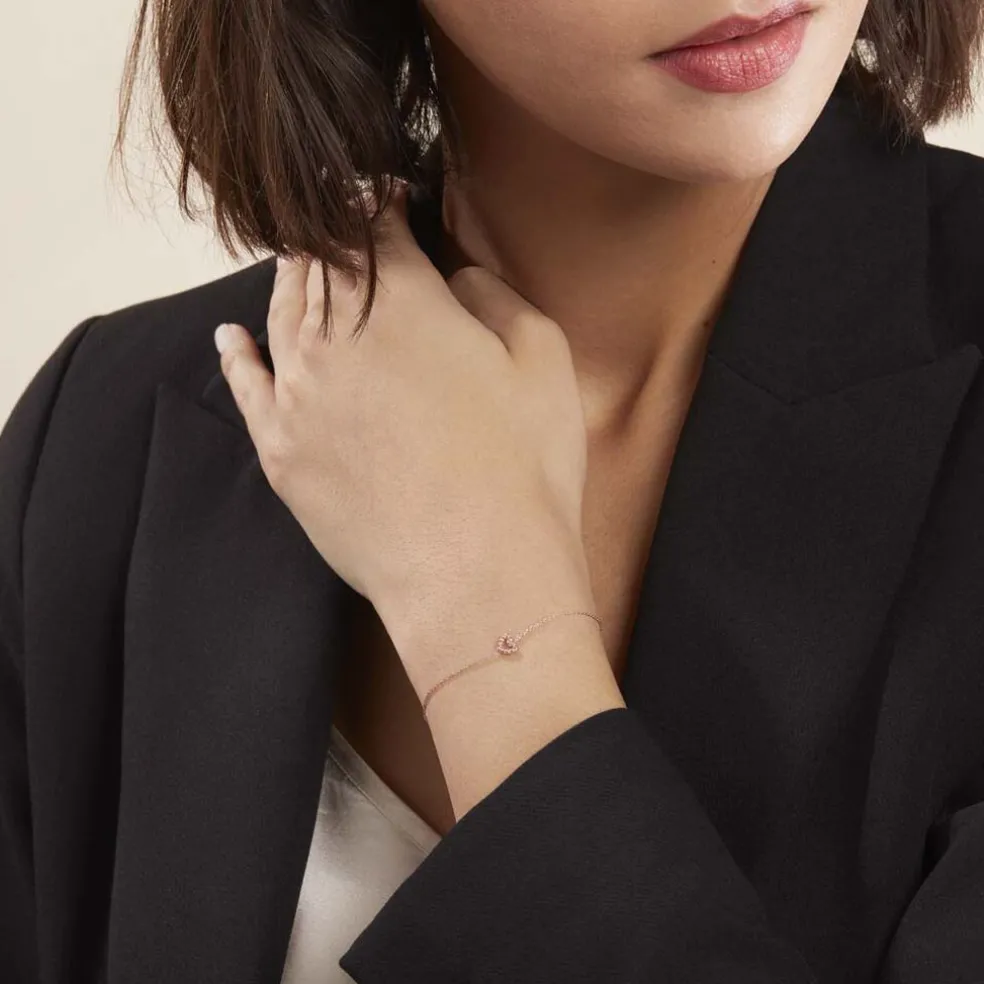 Bracelet Menel Argent Rose