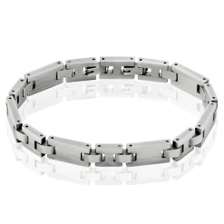 Bracelet Mica Acier Gris