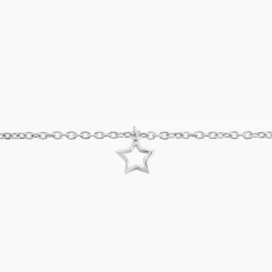 Bracelet Mikaelle Argent Blanc