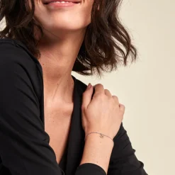 Bracelet Mikaelle Argent Blanc