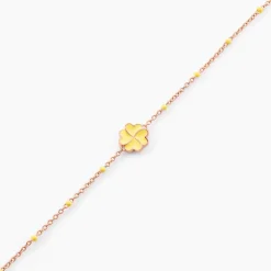 Bracelet Mimosa Argent Rose