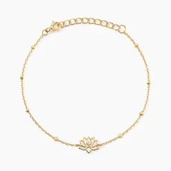 Bracelet Mirabel Argent Jaune Oxyde De Zirconium