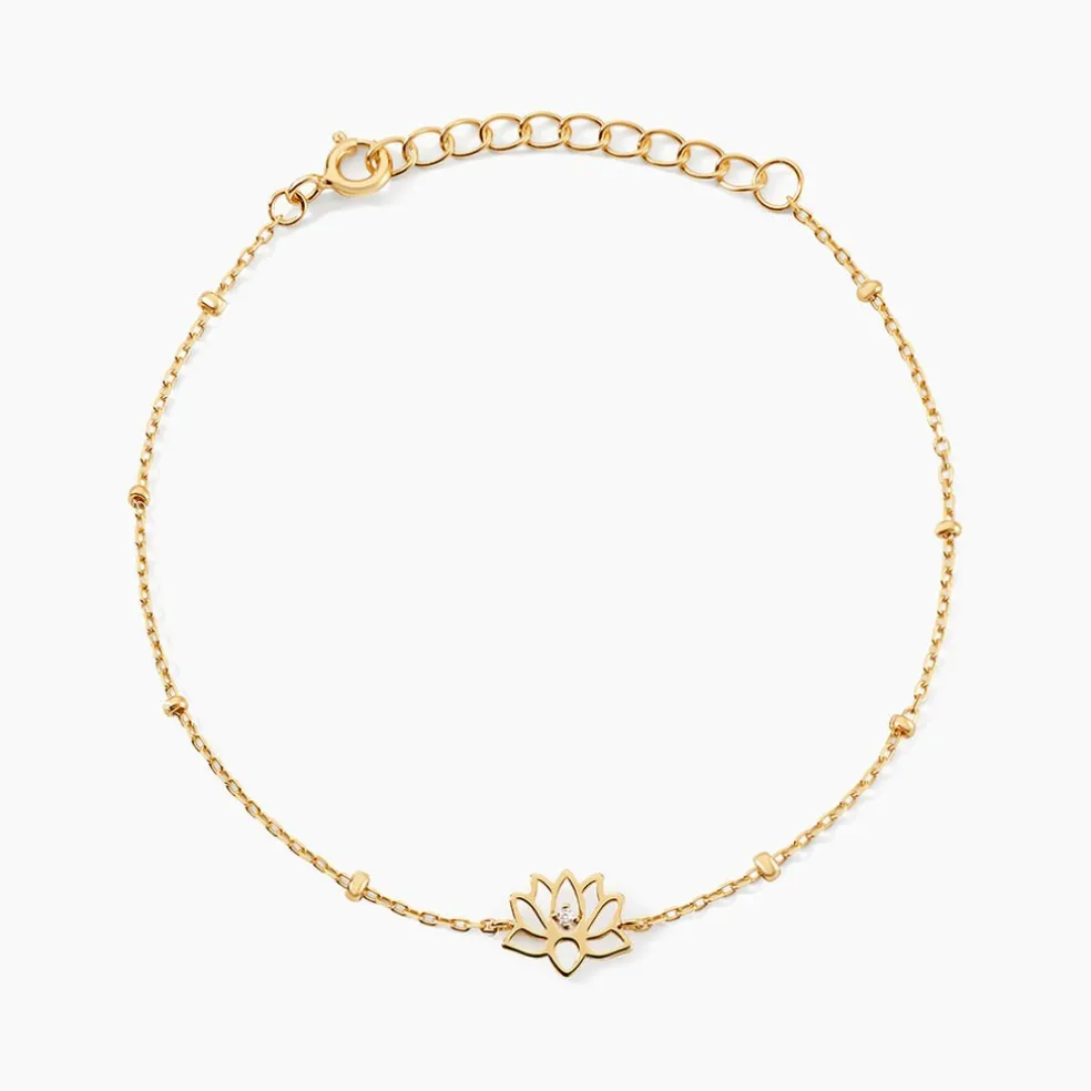 Bracelet Mirabel Argent Jaune Oxyde De Zirconium