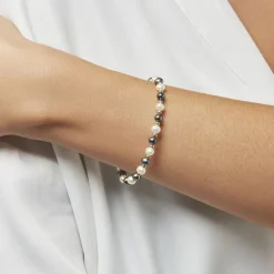 Bracelet Mirjam Or Jaune Perle De Culture