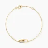 Bracelet Molana Or Jaune Diamant