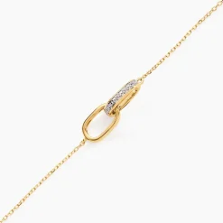 Bracelet Molana Or Jaune Diamant