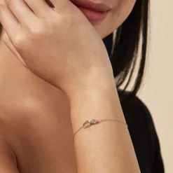 Bracelet Molana Or Jaune Diamant