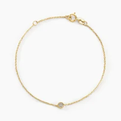 Bracelet Mon 1er Diamant Or Jaune Diamant