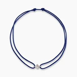 Bracelet Mon 1er Diamant Or Blanc Diamant