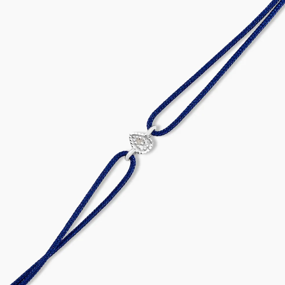 Bracelet Mon 1er Diamant Or Blanc Diamant