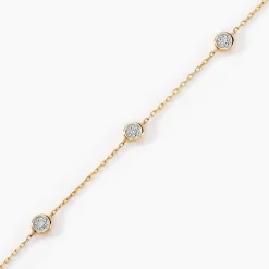 Bracelet Mon 1er Diamant Or Jaune Diamant