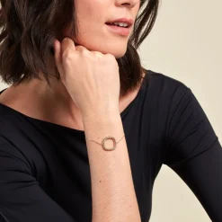 Bracelet Monifa Plaque Or Jaune