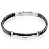 Bracelet Moris Acier Blanc Oxyde De Zirconium