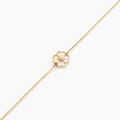 Bracelet Nacrea Or Jaune Nacre Oxyde De Zirconium