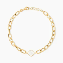 Bracelet Naitik Or Jaune Nacre