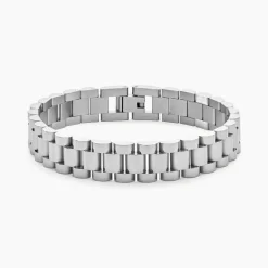 Bracelet Najac Acier Blanc