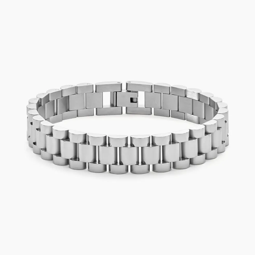 Bracelet Najac Acier Blanc