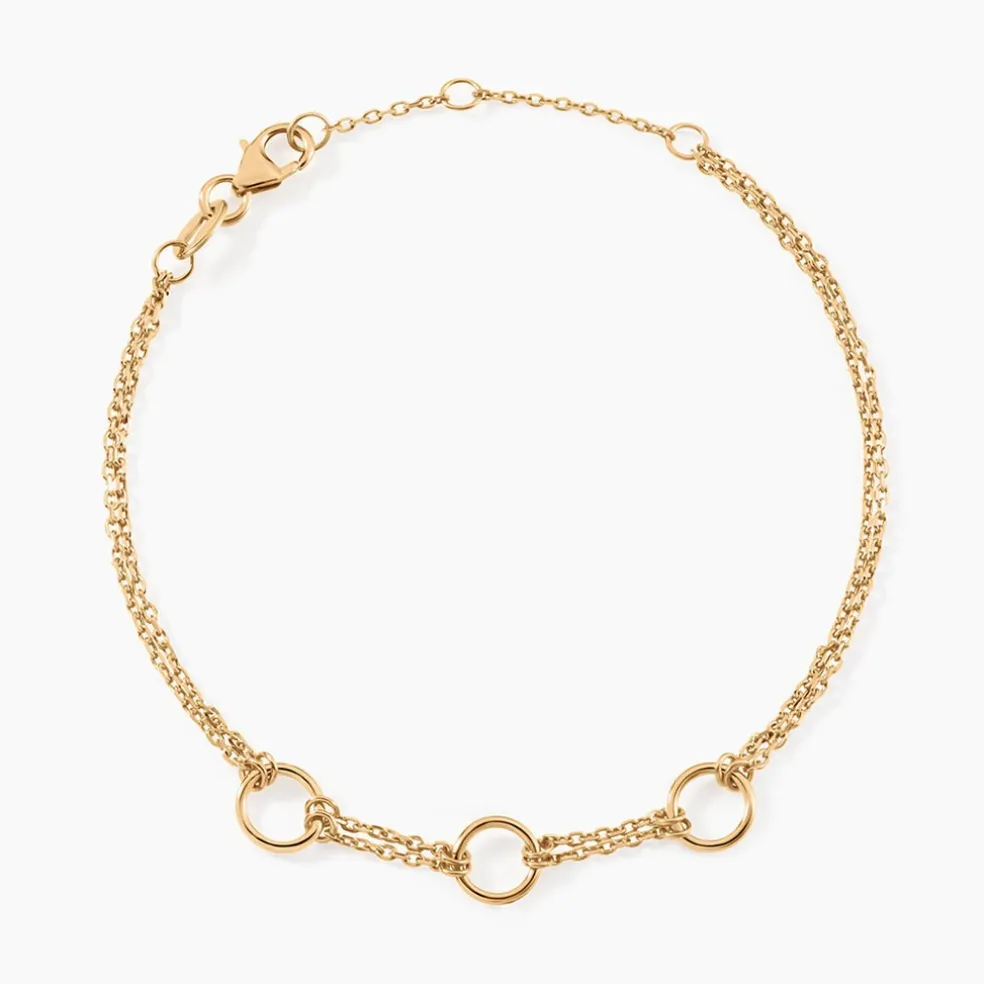 Bracelet Nalla Plaqué Or Jaune