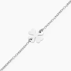 Bracelet Naomie Argent Blanc